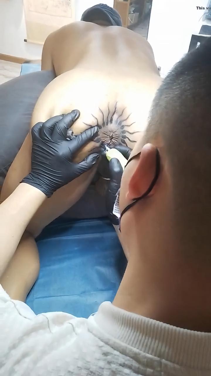  Gay asshole tattoo